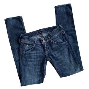 Hudson Collin Mid-Rise Dark Wash Skinny Denim Jeans24